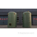 Prix ​​du réservoir de stockage liquide à carburant vertical en fibre de verre FRP